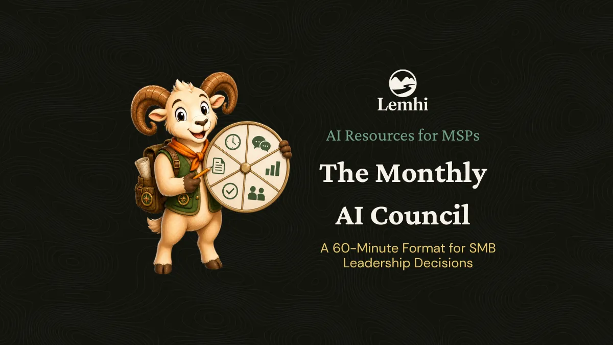 The Monthly AI Council: A 60-Minute Format for SMB Leadership Decisions