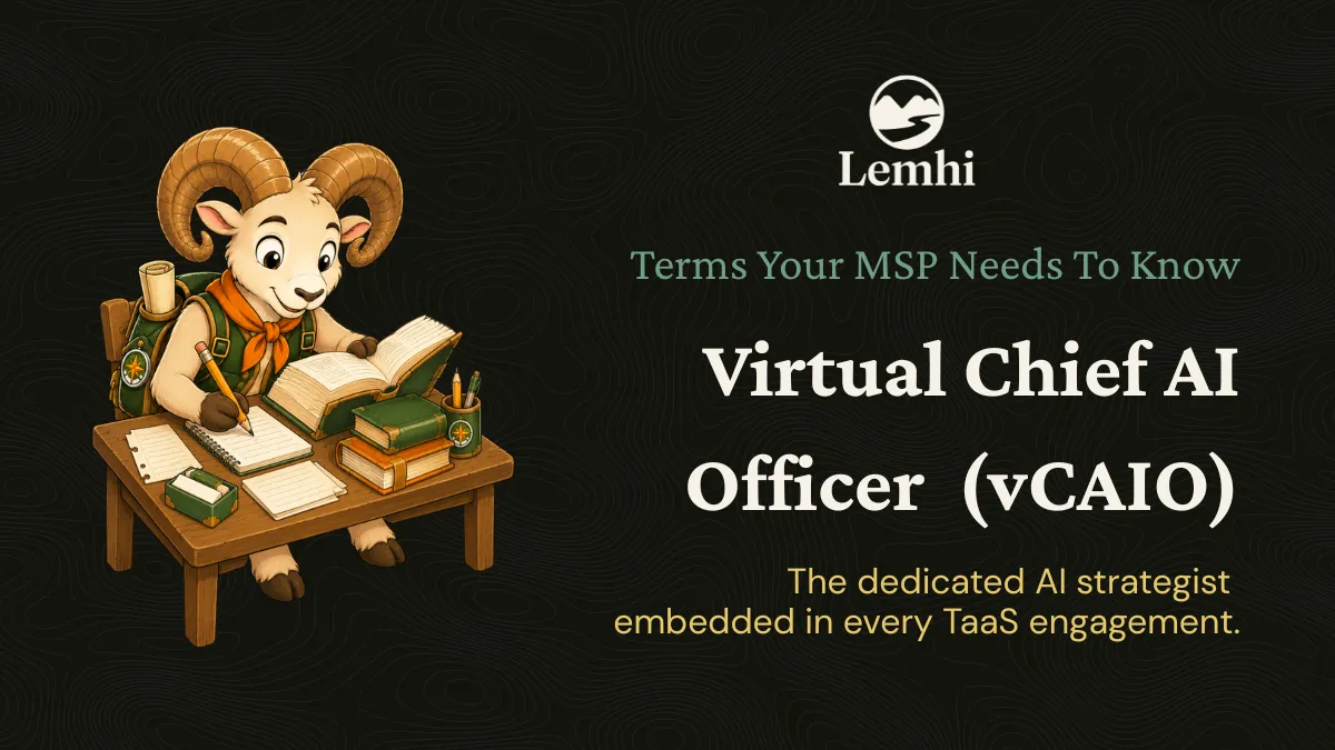 What Is a VCAIO (Virtual Chief AI Officer)? The MSP Guide